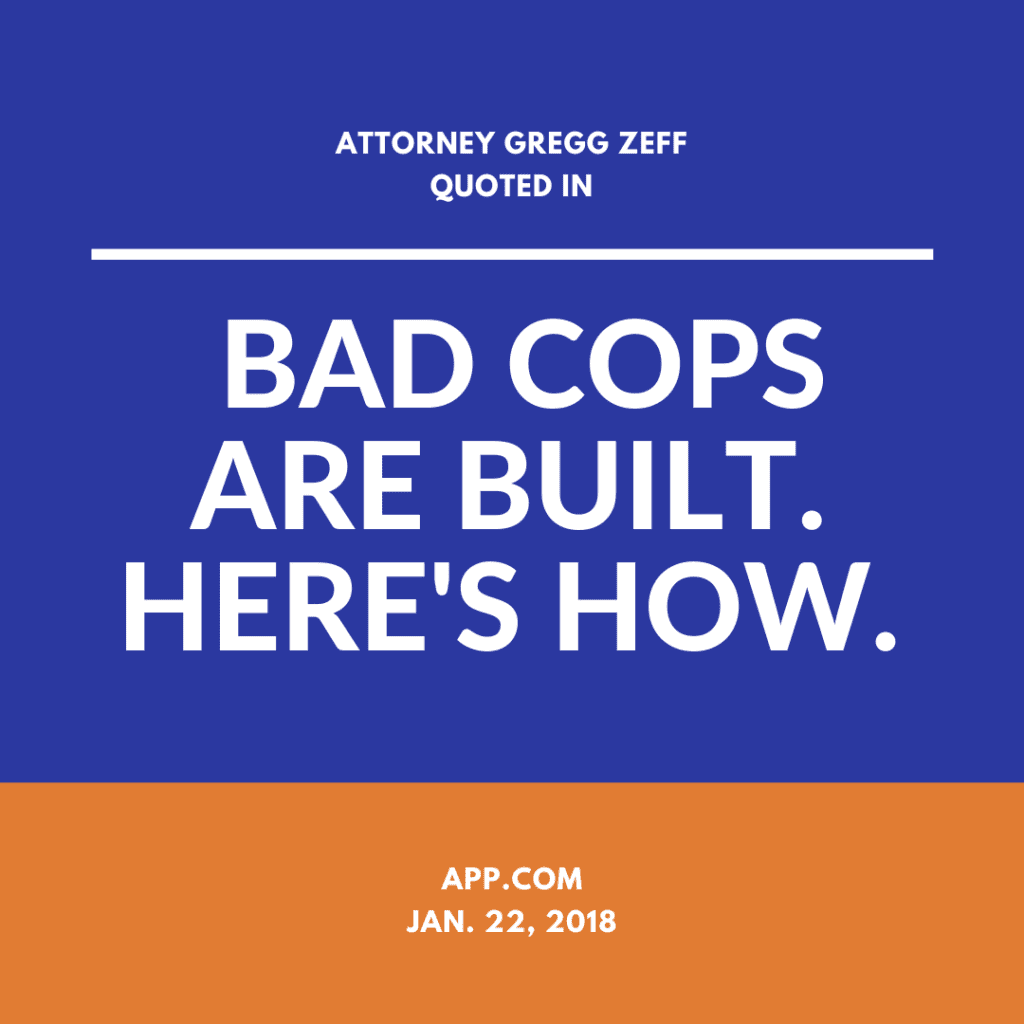 Bad cops are built