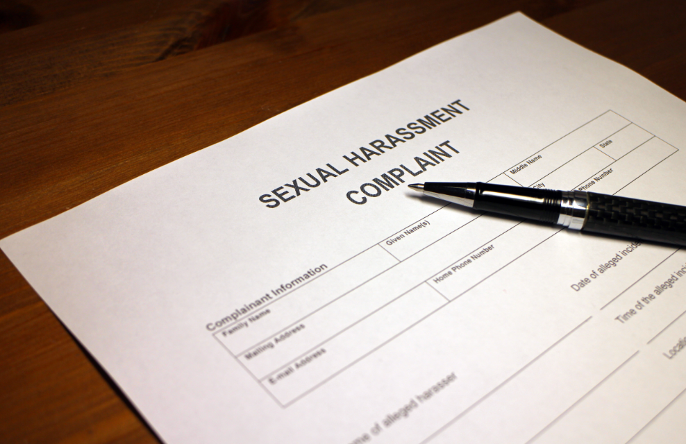 Sexual Harassment Complaint